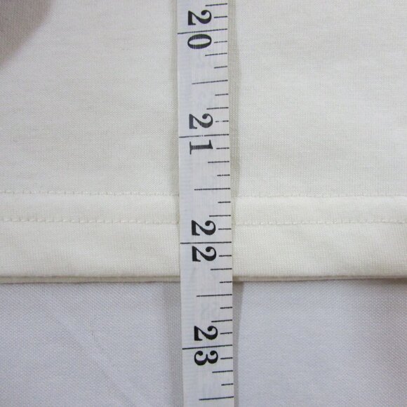 Cruel Women's XL Short Sleeve Notch Neck Bronc Rider Graphic Boxy T-Shirt Cream - Picture 4 of 4